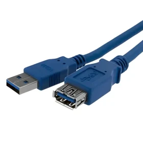 StarTech Prodlužovací kabel USB-A modrá / Kabel / USB-A - USB-A / 1 m / 5 Gbps (USB3SEXT1M)