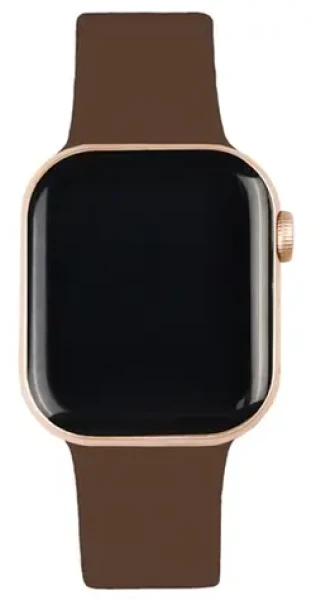 IDeal Watch Band 38/40/41/42 S/M Mocha Mousse / Silikonový řemínek / pro Apple Watch / 20 mm (IDSWB-3842-SM-562)