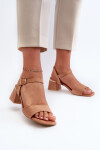 Sandály LT33 karamelové - Step in style 38