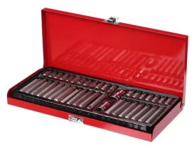 SIXTOL MECHANIC TORX SET 1 / Sada torx bitů / 40 ks / kovové pouzdro (SX1559)