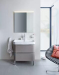 DURAVIT - Happy D.2 Umyvadlo 600x505 mm, s přepadem, s otvorem pro baterii, bílá 2318600000