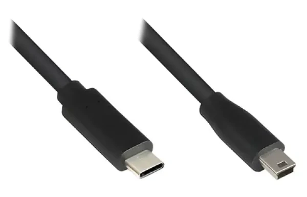 Good Connections USB-C - Mini USB černá / Kabel / USB 2.0 / 3 m (3310-CM030)