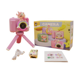 Mamido Dětský digitální fotoaparát jednorožec Rainbow Unicorn MT1401
