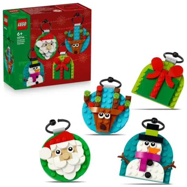 LEGO® Iconic 40744 Sada vánočních ozdob