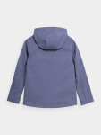 Chlapecká bunda softshell 4FJSS23TSOFM091-32S denim 4F cm