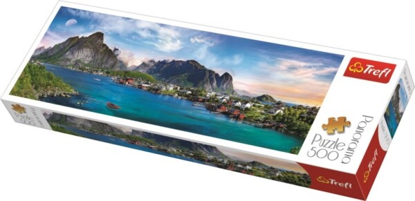 Trefl Puzzle Panoramatické Puzzle Lofoty Norsko