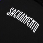 Mitchell & Ness Pánská mikina Sacramento Kings NBA Split Short Sleeve Hoodie Velikost: S