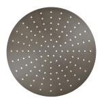 RAV Slezák - Hlavová sprcha kulatá kovová ø 30 cm s 4-otvorovými tryskami, Metal Grey - kartáčovaná KS0001/4MGK KS0001/4MGK