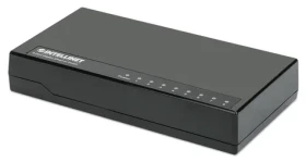 Intellinet Switch 8-port Gigabit Desktop černá / Switch / 8-port / 1000 Mbps (561754)