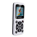 EVOLVEO EasyPhone ID, mobilní telefon pro seniory, bílý