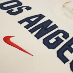Nike Pánská mikina Los Angeles Dodgers MLB City Connect 2-Hit Club Crew Velikost: 3XL