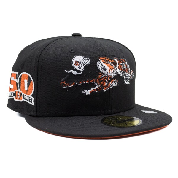 New Era Pánská kšiltovka Cincinnati Bengals NFL Throwback 50th Anniversary 59FIFTY Velikost: 7 3/8