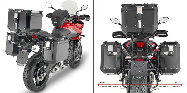 Plo6421Cam trubkový nosič PL One-Fit pro Triumph Tiger Sport 660 (22-25) pro boční kufry Obkn