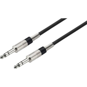 Monacor MCC-102/SW audio propojovací kabel [1x jack zástrčka 6,3 mm (stereo) - 1x jack zástrčka 6,3 mm (stereo)] 1 m čer