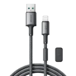 Joyroom S-A50 Unlimited Series Nabíjecí kabel USB-A (M) - Lightning (M) 3A 1.2m šedá (6956116728809)