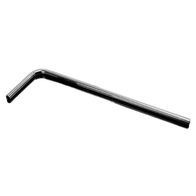 Barrow Měděná pevná trubice 16/14 délky 630mm - koleno 90° černá (TDWG-16)