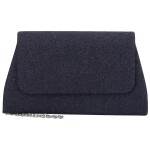 Módní dámská plesová kabelka Moon Jamia, tmavě modrá