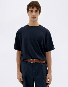 Tričko Thinking MU Dark Navy Aaron Tee DARK NAVY