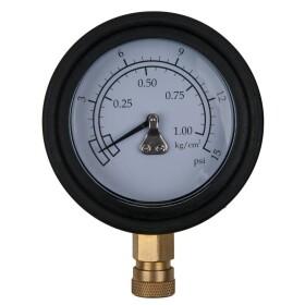 KS Tools 150.2327 Manometr Ø 75,0 mm, 0 - 1 bar s 1/4 rychlospojkou