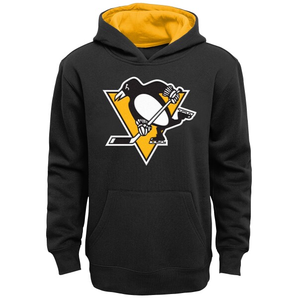 Outerstuff Dětská mikina Pittsburgh Penguins NHL Prime Po Flc Hood Home Velikost: Dětské S (122 – 134)