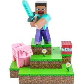 Minecraft Světlo - Steve diorama