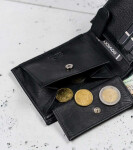 Pánské peněženky [DH] 0670 D BLACK jedna velikost