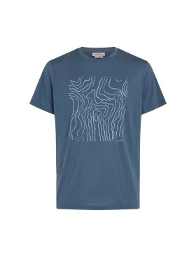ICEBREAKER Mens Merino 150 Tech Lite SS Tee Great Heights, Dawn velikost: XL