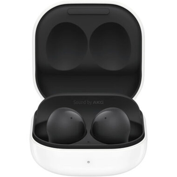 Rozbaleno - SAMSUNG Galaxy Buds 2 šedá / Bezdrátová sluchátka s mikrofonem / ANC / Bluetooth / Qi / až 29 hodin / rozbaleno (SM-R177NZKAEUB.rozbaleno)