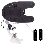 Malplay Zábavný dětský vědecký mikroskop s příslušenstvím 100x/400x/1200x