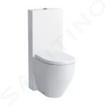 Laufen - Pro Stojící WC, 530x360 mm, zadní/spodní odpad, s LCC, bílá H8229524000001