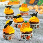 Decora košíčky na muffiny Bílé s halloweenským motivem (36 ks)