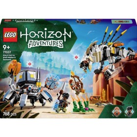 77037 LEGO® ICONS™ Aloy a Varl vs. Panczwonský svibel a pilový zub