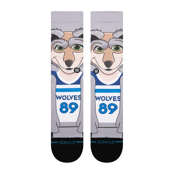 Pánské ponožky Minnesota Timberwolves NBA Mascot Stance Crew