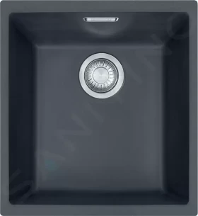Franke Tectonitový dřez SID 110-34, 37x44 cm, černá 125.0363.785