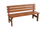 Rojaplast VIKING zahradní lavice dřevěná LAKOVANÁ - 150 cm