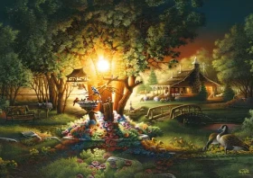 SCHMIDT Puzzle Nádherná jarní záře