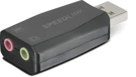 Speed Link VIGO černá / Zvuková karta / USB / Externí (SL-8850-BK-01)