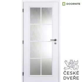 Interiérové dveře Elida Sklo Bílé 90L