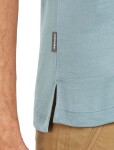 Pánské merino triko s krátkým rukávem ICEBREAKER Mens 125 Cool-Lite Sphere SS Tee Across, Flint Blue velikost: M