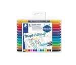 "Brush letter Duo", 12 oboustranné, STAEDTLER