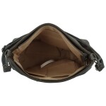 Stylová dámská koženková crossbody kabelka Gabra, šedá