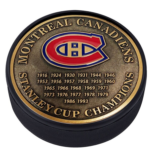 Fanatics Puk Montreal Canadiens Stanley Cup Champions Medallion Collection