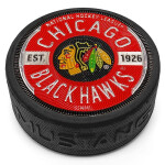 Mustang Puk Chicago Blackhawks NHL Gear Puck Design Trimflexx