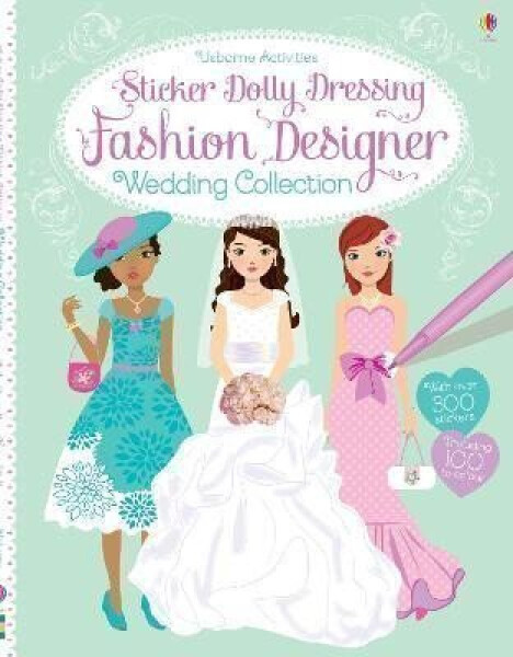 Sticker Dolly Dressing Fashion Designer Wedding Collection - Fiona Watt