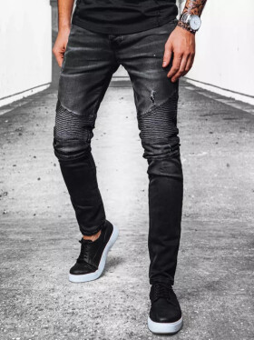 Pánské šedé kalhoty FashionStreet UX3917 s33