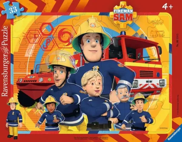 Ravensburger Požárník Sam 33 dílků
