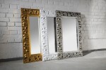SAPHO - ZEEGRAS zrcadlo ve vyřezávaném rámu 70x100cm, zlatá IN448