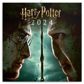 Kalendář 2024 poznámkový: Harry Potter, 30 × 30 cm