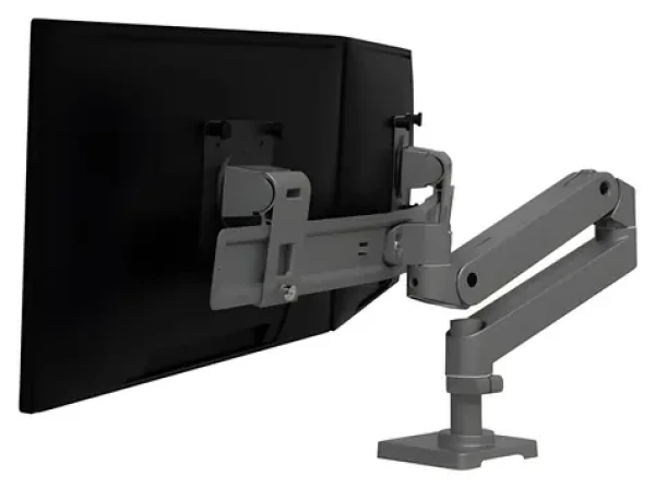 Ergotron LX Pro Desk Dual Direct Arm šedá / Stolní rameno pro 2 monitory (45-684-293)