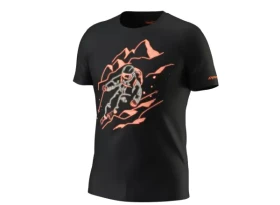 Dynafit Blacklight Cotton pánské triko krátký rukáv Black Out vel. M